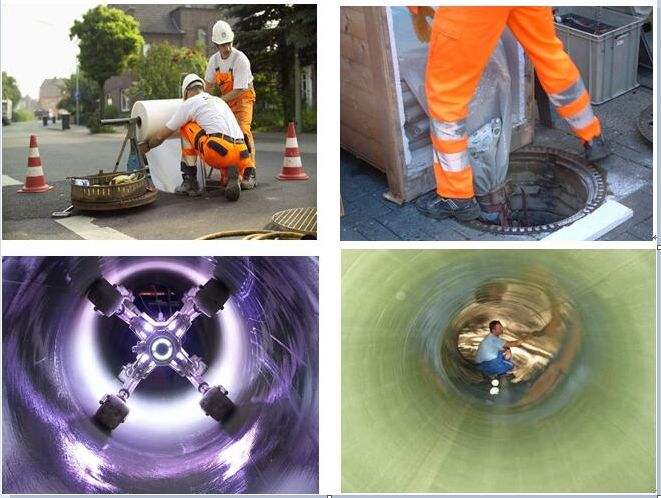 江岸管道光固化修复